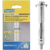 Kit Tasselli Per Cartongesso 36 Pezzi - Dadi Di Espansione Per Pareti Vuote - Pinza Inclusa Per Montaggio Facile - Foto 3