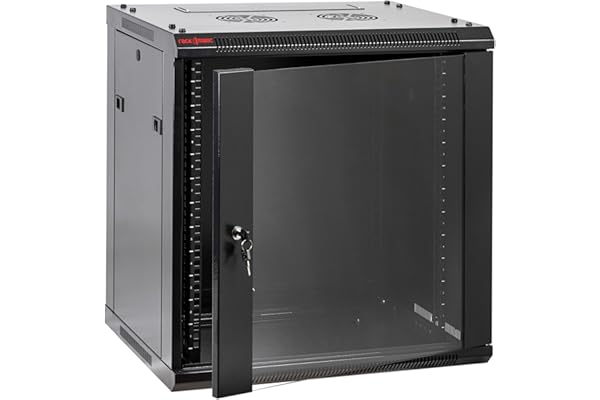 Rackmatic Coffret Mural 12U 19 Pouces 600x450x640mm Baie de Brassage en Kit DIY SOHORack