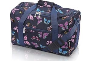 5 Cities Nuevo El Verano 2022 Ryanair 40x20x25 Tamaño Máximo Viaje Maleta De Mano Maleta Cabina Avion Mochila Garantía De 5 Años (Mariposas Marinas)