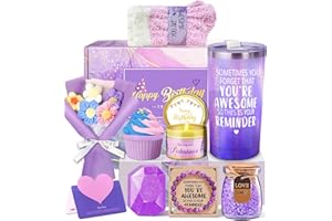Awfrky Geburtstagsgeschenke für Frauen, Geburtstagsgeschenke für sie, Happy Hamper Geschenk für Mutter, Freundinnen, Ehefrau, Freundin, Tochter, Geschenk für Frauen, einzigartig, Damen-Geschenke
