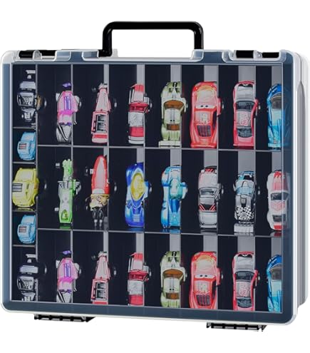 Hot Wheels Pista Estuche Hot Wheels Rack N' Track Almacena 44