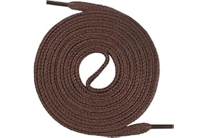 Lacets Mount Swiss© Premium, 1 paire de lacets plats, 100% coton, indéchirables, largeur 7 mm, longueur 45‑200 cm