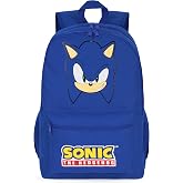 Get Trend Sonic The Hedgehog Children's Backpack, 46 x 32 x 16 cm, Large School and Travel Backpack, Padded Straps, Adjustabl