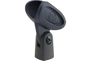 K&M Unbekannt Km-85035 Uchwyt na Mikrofon, Czarny, Ø 17-22 mm