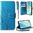 AROYI Case Compatible with Samsung Galaxy A16 5G/4G Case,Wallet Case PU Leather with Card Slots Folding Stand Magnetic Protect Flip Cover for Samsung Galaxy A16 5G/4G Blue