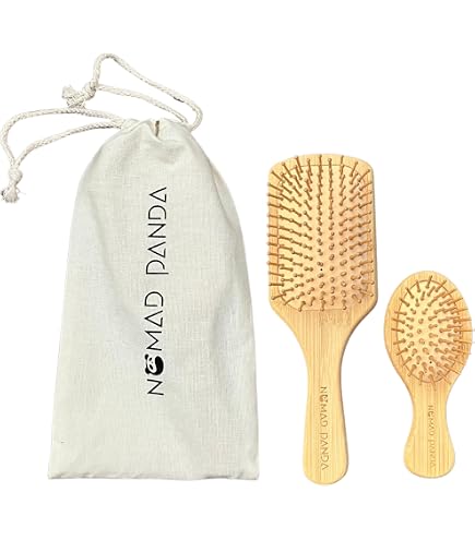 Meanplan 6er DIY Holz Haarbürsten Set | Bemalbare Bürsten Mit Acrylfarben & Pinseln Für Kreative Geschenke