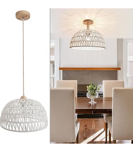 EGLO Lampada Da Tavolo Bridekirk - Stile Vintage Boho In Acciaio Nero E Tessuto Naturale