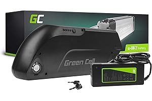 GREEN CELL PRO Green Cell Bateria Bicicleta Electrica 36V 15.6Ah 562Wh para Motor de 250W Down Tube Ebike GX16-2P y Cargador