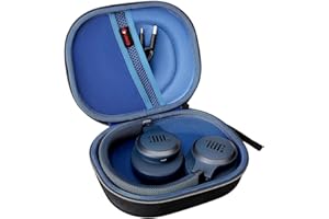 XANAD Custodia per JBL TUNE 760NC / JBL TUNE 720BT / JBL Tune 510 BT/JBL Live 770NC / JBL Tune 520BT / JBL Tune 710BT Cuffie Over-Ear Wireless Bluetooth (Blu scuro)