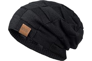 REDESS Czapka Beanie dla mężczyzn i kobiet Zimowe ciepłe czapki Działania Slouchy Grube Czapki Czapki
