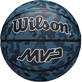Wilson MVP Camo Basketball Blue