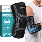 NativoDex Elbow Brace Epicondylitis Men and Women, Tendonitis and Gym | For Tennis and Golfer Elbow &middot; Ideal for Tennis and Pa