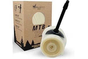 IMPALAPRO Camera d'aria MTB in TPU per 29, 27,5 e 26 pollici, ultraleggera (56-66g), compatta e resistente alle forature, per pneumatici da 1,75-2,4 con valvola francese Presta da 45 mm