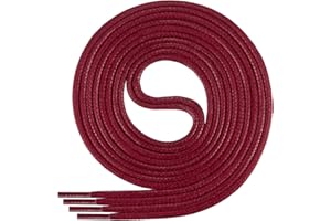 Di Ficchiano Okrągłe woskowane sznurowadła do biznesu, do garnituru i butów skórzanych - ø 2-4 mm - długości 45 cm - 200 cm - bardzo odporne na rozerwanie - Made in Europa