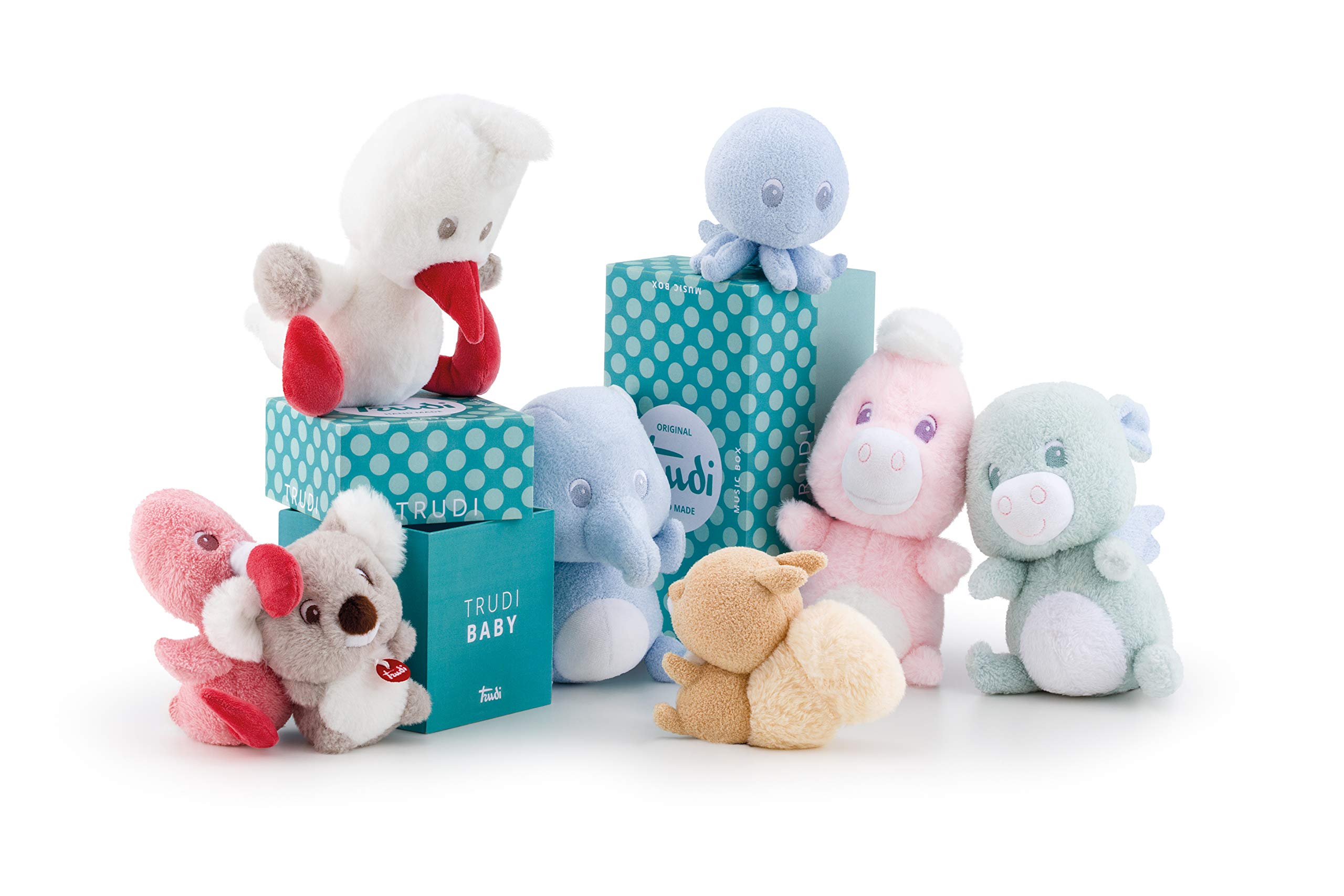 Trudi 18273 - Peluche squeaker Scoiattolo