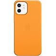 Apple Leder Case mit MagSafe (für iPhone 12 Mini) - California Poppy - 5.4 Zoll