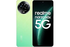 realme narzo 60X 5G (Stellar Green,6GB,128GB Storage) Up to 2TB External Memory | 50 MP AI Primary Camera | Segments only 33W