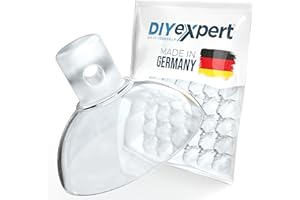DIYexpert Saugnapf mit Querloch | Made in Germany | [Ø 20 mm] [20 Stück] | Hochwertige Saugnäpfe für Fensterdeko | Ideal für Schnüre oder Handy