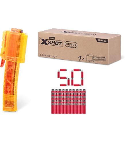 XSHOT Skins Pro Series Longshot Blaster with Shoulder Stock, 20