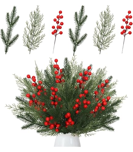 Guirlande De Noël En Branches Naturelles à Faire Soi-même - Longueur 4,6 M, Décoration Murale Ou De Porte Créative - 2