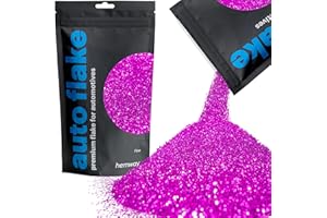 Hemway Glitter for Car Paint Fuchsia Pink Additive Motorbike Motorhome RV Truck Fine 100g / 3.5oz