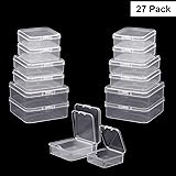 Amazon.de: BENECREAT 18 PACK Square Mini Aufbewahrungsbehälter aus