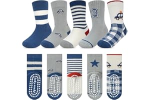 Kyopp 10 par skarpetek dla dzieci, dziewcząt i chłopców, śmieszne skarpetki, zabawne zwierzęta, bawełniane, skarpety Crew Socks na zimę/lato