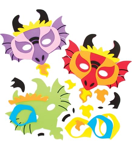Pack De 12 Máscaras De Cartón De Monstruos S.A. – Ideales Para Fiestas Y Cumpleaños Infantiles