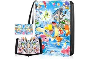 Classeur Carte,Niaetuto 900 Pochette Albums pour Cartes à Collectionner,50 Pages Album Carte,Imperméable Porte Cartes,Classeur Carte Collection pour Enfants,adultes,collectionneurs