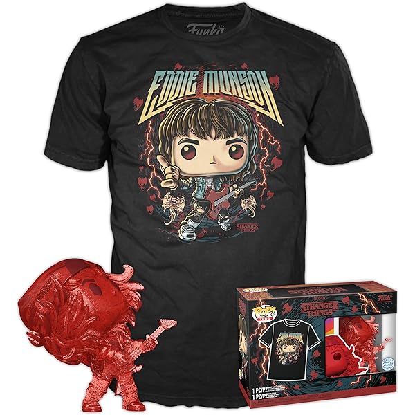 Funko Pop Figuur Comic Cover Stranger Things De Piggyback Eddie