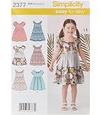 Burda 9379 – Patron Robe Fille Avec Jupe Cloche à Carreaux – Tailles 110-140 – Niveau Facile – Couture Enfants