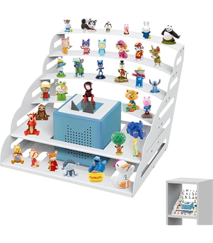 Organisation Chambre Étagère Magnétique Toniebox - Range 20-25 Figurines Enfant Etagere Tonies Box