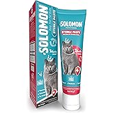 Solomon Sterile Paste 100 Gr Kısırlaştırılmış Kediler İ&ccedil;in T&uuml;y Yumağı &Ouml;nleyici Vitamin ve Mineralli Malt Macunu