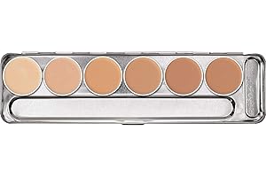 kryolan Palette Dermacolor 6 Couleurs D1W à D6W