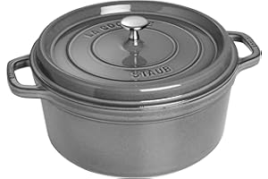 Staub Cocotte ronde 6 l 7-qt Graphite Gray