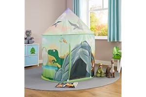 Liberty House Toys Dinosaur Play Tent, Green, Dia100 x H135 cm