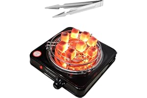 FUMANIA Accensione a carbone Chicha Rapide, ideale per accendere carbone naturale per narghilè shisha (1000W)