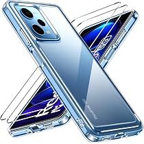 Ivoler Klare Hülle Für Xiaomi Redmi Note 12 4G – Inkl. 2 Panzerglas, Stoßfest, Transparent, Vergilbungsfrei