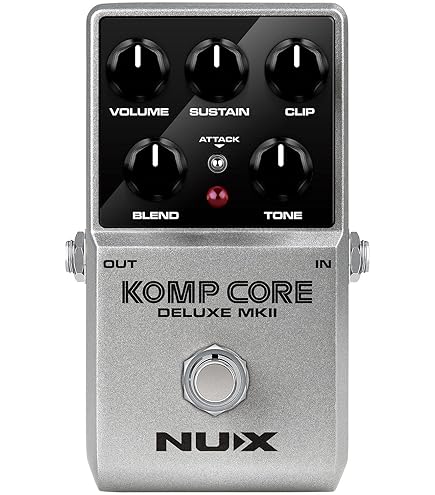 Empress Compressor MKII Guitar Effects Pedal, Silver Sparkle, CP2S