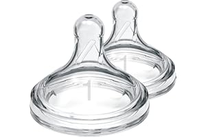 DR. BROWN'S Tetinas para biberón marca DRBROWNS. Modelo DR BROWN'S LEVEL 1 TEATS 0M+ X2