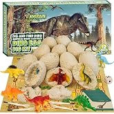 LUKIUP 46 Pezzi Dinosauro Giocattolo per Bambini, Figure Dinosauri Set con Alberi, T-Rex, Triceratop, Dinosauri Giocattolo Giochi Dinosauri 3 4 5 6 Anni, Regalo per Bambini Ragazzi Ragazze