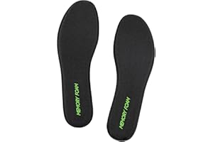 ENDOTO Memory Foam Insoles for Skechers Shoes, Replacement Inserts for Sneakers, Cushioned Inner Soles for Comfort and Foot Pain Relief(Size:UK Women6-EU39)
