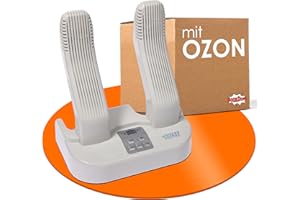 ‎BOOMDING Electric Shoe Dryer – Antibacterial with Active Oxygen for Disinfecting, Shoe Warmer, Boots Dryer for Ski Shoes, Children's Shoes, Heating Fan, Sneaker Helmet