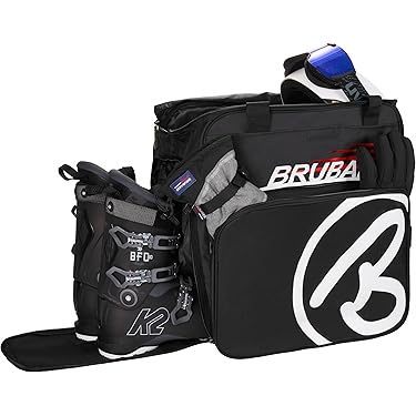 Rawstyle Skischoentas, skilaarzentas, rugzak, helm, harde zachte laarzen, inliner bootbag, tas, skischoenen, model 2