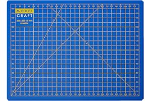 Modelcraft A4 Braunelle Schneidematte, blau