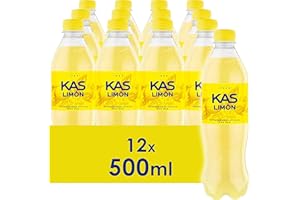 BITTER KAS KAS Limón Refresco con Sabor - Botella - 12 x 500 ml