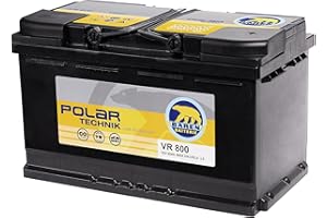 Baren Batteria Auto AGM L4 VR 800 12V 80Ah 800 A, Batteria = Fiamm L4 VR800, Batteria per Veicoli con Start&Stop, Estrema resistenza, Pronta all'Uso, Senza Manutenzione, Made in Italy