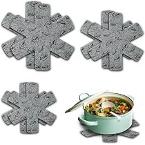 Fissler Set Proteggi Padelle 2 Pezzi In Poliestere: Impilabili, Antigraffio Per Pentole E Teglie