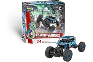 ‎REVELL CONTROL Revell Advent Calendar RC Crawler I Remote Controlled Advent Calendar for Craftsmen I for Boys, Girls & Adults I Gift for Christmas I from 10 Years