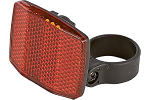 Prophete Tylny reflektor z uchwytem na sztycę podsiodłową, czarny, L